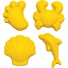 Image de SCRUNCH Zandvormpjes - Geel - Opvouwbaar - Recycleerbaar