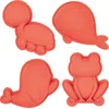 Image de SCRUNCH Zandvormpjes - Koraal - Opvouwbaar - Recycleerbaar