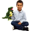 Image de The Puppet Company dinosaurus handpop T-Rex pluche speelgoed 35cm.
