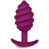Image de G-Vibe - G-plug Twist 2 - Geribbelde Buttplug - Paars