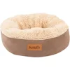 Image de Scruffs Cosy donutmand - Comfortabel en Voordelig met Zachte binnenvoering en Imitatie suède buitenvoering - 4 kleuren - Ø 45 cm - Caramel Brown