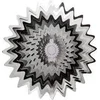 Image de Spin Art windspinner splash RVS - Ø 30 cm - zilverkleurig