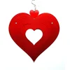 Image de Spin Art windspinner hart RVS - Ø 30 cm - rood