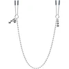 Image de Fifty Shades At My Mercy - Tepelklemmen Met Ketting - Zilver