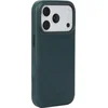 Image de Troubadour Lederen Hoesje   Geschikt voor iPhone 18 Pro   Gemaakt van premiumleder   Ontwikkelt unieke patina   MagSafe compatible   Zwart - Groen
