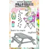 Image de Aall & Create clearstamps A6 - Camping