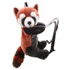 Image de The Puppet Company rugzak rode panda dier voor kinderen.