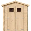 Image de Timbela M367+M367G - Houten tuinhuis - 1,98 m² - 136x196xH224 cm - met vloer