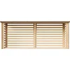 Image de Timbela M203 - Haardhout Opslagschuurtje - 3,91 m² - 112x458xH199 cm - Houtopslag