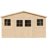 Image de Timbela M333+M333G - Houten tuinhuis - 20 m² - 522x418xH252 cm - met vloer