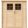 Image de Timbela M309F+M309G - Houten tuinhuis - 3,53 m² - 204x204xH206 cm - met vloer