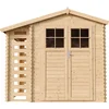 Image de Timbela M386F - Houten tuinhuis-brandhoutschuurtje - 4,33 m² - 206x272xH218 cm - zonder vloer