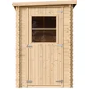 Image de Timbela M306+M306G - Houten tuinhuis - 2,63 m² - 239x144xH204 cm - met vloer