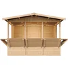 Image de Timbela M150B - Houten marktkraam - 6 m² -263x336xH232 cm