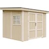 Image de Timbela M938B - LP SmartSide Tuinhuis op houtbasis - 5,9 m² - 248x294xH231 cm - zonder vloer en zijwand (totaal 3 wanden)