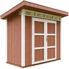 Image de Timbela M901A-REDWOOD RED - LP SmartSide Tuinhuis op houtbasis - 3 m² - L161xL293xH239 cm - met vloer en verf