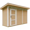 Image de Timbela M902-HARVEST HONEY - LP SmartSide Tuinhuis op houtbasis - 4 m² - 161xL412xH239 cm - met vloer en verf