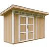 Image de Timbela M902A-HARVEST HONEY - LP SmartSide Tuinhuis op houtbasis - 4 m² - 161x412xH239 cm - met vloer en verf