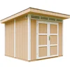 Image de Timbela M903A-HARVEST HONEY - LP SmartSide Tuinhuis op houtbasis - 6 m² - 294x279xH237 cm - met vloer en verf