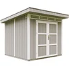 Image de Timbela M903A-TUNDRA GREY - LP SmartSide Tuinhuis op houtbasis - 6 m² - 294x279xH237 cm - met vloer en verf