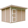 Image de Timbela M904-TERRA BROWN - LP SmartSide Tuinhuis op houtbasis - 8,7 m² - 412x279xH237 cm - met vloer en verf