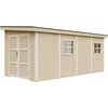 Image de Timbela M940B - LP SmartSide Tuinhuis op houtbasis - 11,47 m² - 530x248xH231 cm - zonder vloer en zijwand (totaal 3 wanden)