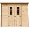 Image de Timbela M310C - Houten tuinhuis - 2,63 m² - 142x239xH200 cm - zonder vloer