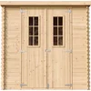 Image de Timbela M311C+M311G - Houten tuinhuis - 2,22 m² - 142x204xH206 cm - met vloer