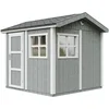 Image de Timbela M913-CAVERN STEEL - LP SmartSide Tuinhuis op houtbasis - 5,9 m² - 250x294xH252 cm - met vloer en verf