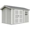 Image de Timbela M914A-TUNDRA GREY - LP SmartSide Tuinhuis op houtbasis - 8,68 m² - 250x412xH252 cm - met vloer en verf