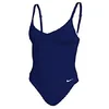Image de Nike Swim Badpak Met V-hals Blauw M Vrouw