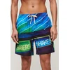 Image de Superdry - Gerecyclede zwemshort met fotoprint - 43 cm - Heren - Zwembroeken