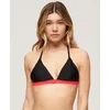 Image de Superdry Triangle Elastic Bikinitop Zwart S Vrouw