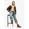 Image de Superdry - Suede Sherpa enkellaarsjes - Dames - Laarzen