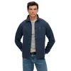 Image de Superdry - The Merchant Store - Overshirt van linnenmix - Heren - Lange mouwen shirts