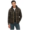 Image de Superdry - The Merchant Store - Zwaar Geruit Overhemd - Heren - Lange mouwen shirts