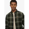 Image de Superdry - Katoenen Lumberjack Overhemd met Lange Mouwen - Heren - Lange mouwen shirts