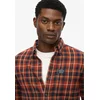 Image de Superdry Overhemd L S Cotton Lumberjack Shirt M4011017a Logger Chek Orange Mannen Maat - XL