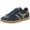 Image de Equipe II Suède leren sportschoenen