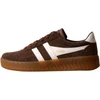 Image de Grandslam Suede lage leren sneakers