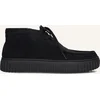 Image de CLARKS Torhill Hi Heren Veterschoenen - Suede - Zwart