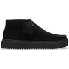 Image de CLARKS Torhill Hi Heren Veterschoenen - Suede - Zwart