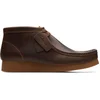 Image de CLARKS WallabeeEVO BT Heren Veterschoenen - Leer - Bruin