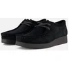 Image de CLARKS WallabeeEVOSh Dames Veterschoenen - Suede - Zwart