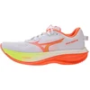 Image de MizunoWomen Wave Rider 30 Hardloopschoen J1GM262071 White/Flamingo Coarl/Lime Plump