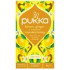 Image de Pukka Tea Lemon, Ginger & Manuka Honey - 20 Theezakjes - Biologische Kruidenthee Citroen, Gember, Honing - 1 x 20 Zakjes