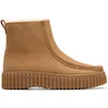 Image de CLARKS Torhill Cozy Dames Laarzen - Light Tan WLined