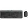 Image de Keyboard and Mouse Logitech Slim Wireless Keyboard and Mouse Combo MK470