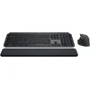 Image de Logitech MX Keys S Combo - Toetsenbord, Muis en Polssteun - Draadloos - QWERTY US - ANSI - Grafiet