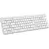 Image de Logitech Signature Slim K950 - Draadloos Toetsenbord - US international - Qwerty - Off White